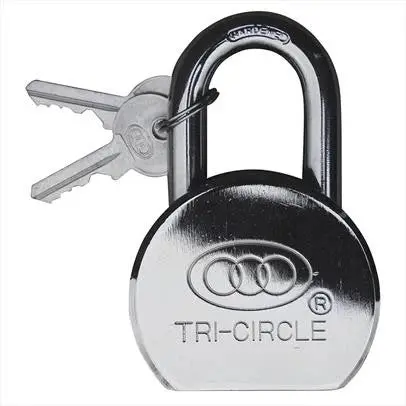 Tri-Cricle Padlock 65Mm Zx865l 1