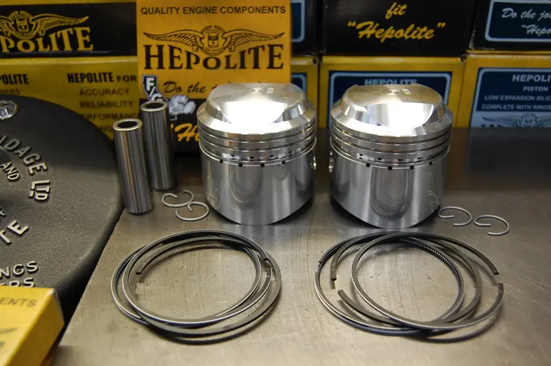 Triumph Hepolite 5Ta 500 Piston And Ring Kit 1
