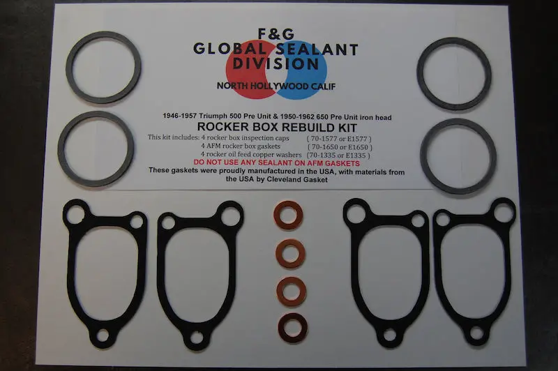 Triumph Pre Unit Rocker Box Rebuild Kit 500 650 1