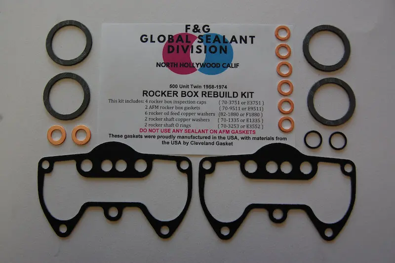 Triumph Unit 500 Rocker Box Rebuild Kit 1958-1974 1