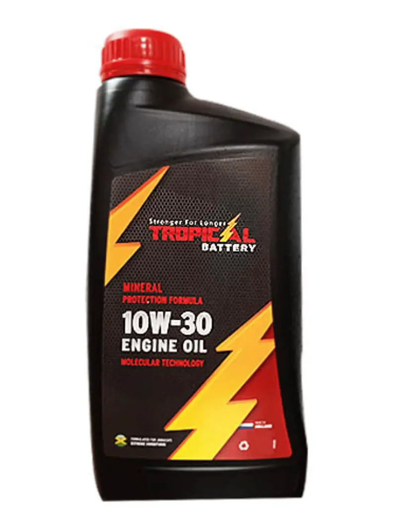 Tropical Battery Mineral Protection Formula 10W-30 Engine Oil 1