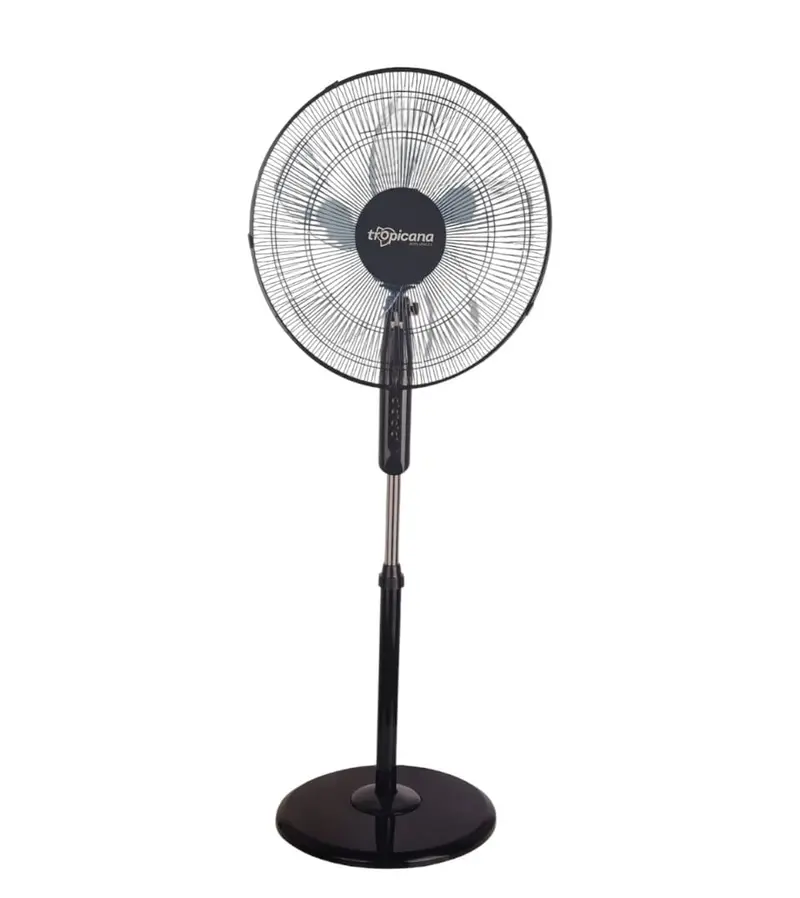 Tropicana 5 Blade 16" Standing Fan With Round Heavy Base 1