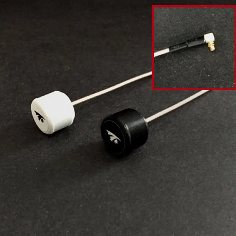 Truerc Axii-Mmcx 90 Degree 5.8Ghz 1.6Dbi Gain Fpv Antenna Lhcp/Rhcp With Mmcx Connector For Fpv Rc Racer Drone 1
