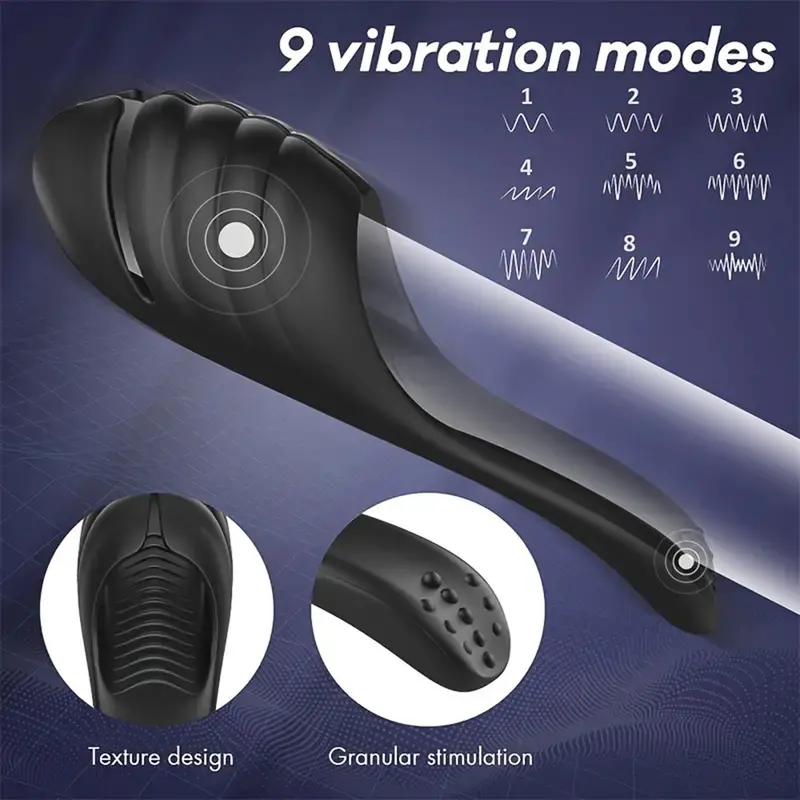 Turtle Head Penis And Balls Massager. 1