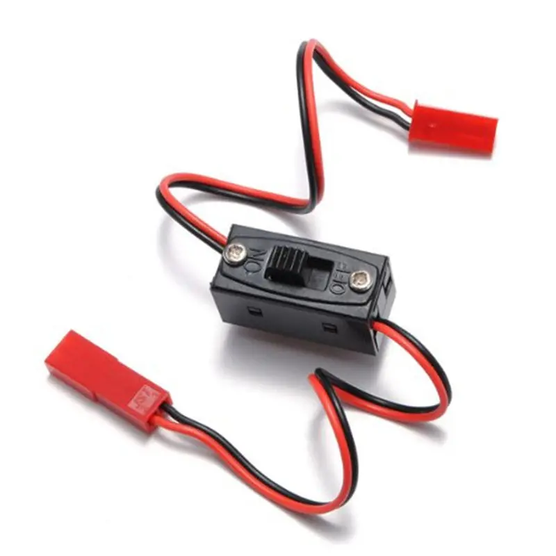 Two Way Battery Power Durable Switch Rc Parts Long On/Off Connectors Receiver Universal Lead For Jr/Futaba 1