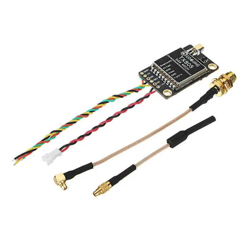 Tx805 5.8G 40Ch 25/200/600/800Mw Fpv Transmitter Vtx Led Display Support Osd/Pitmode/Smartaudio For Rc Models 1