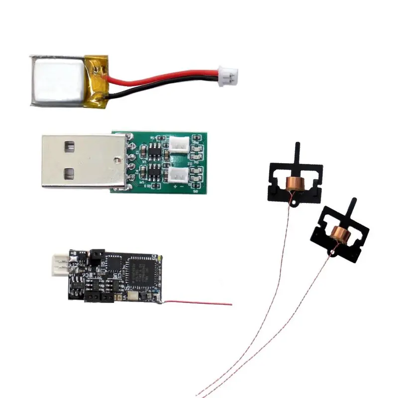 Ty Model Indoor Airplane Power System Micro Nano Dsm2 4Ch Receiver 28Mah Lipo 0.2G Servo Usb Charger Spare Part Accessories For Mini Rc Airplane 1