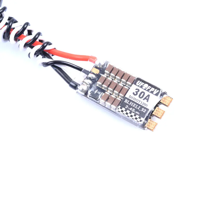 Ufofpv 30A 30Amp Blheli_32 2-4S Racing Brushless Esc Dshot1200 Ready For Rc Drone Fpv Racing Multi Rotor 1