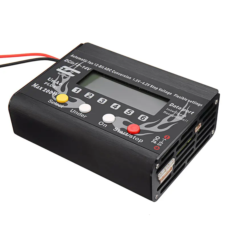 Un-A6 Plus+ 200W 12A Dc Balance Charger Discharger With Parallel Charging Board For 2-6S Lipo Battery 1