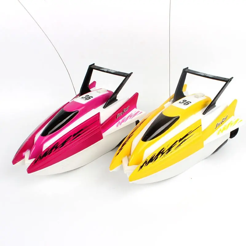 Unique Design Water Kids Rc Toy C204 Wireless Mini Bathroom Indoor Outside Rc Remote Control Speedboat Children Yacht Toy Model 1