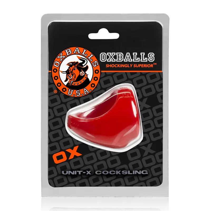 Unit X Ox Balls Cocksling Red. 1