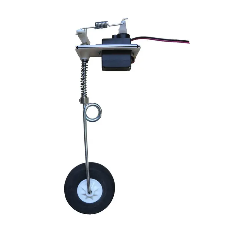Universal Damping Landing Gear Front Wheel For Rc Airplane Fixed-Wing Aircraft 1
