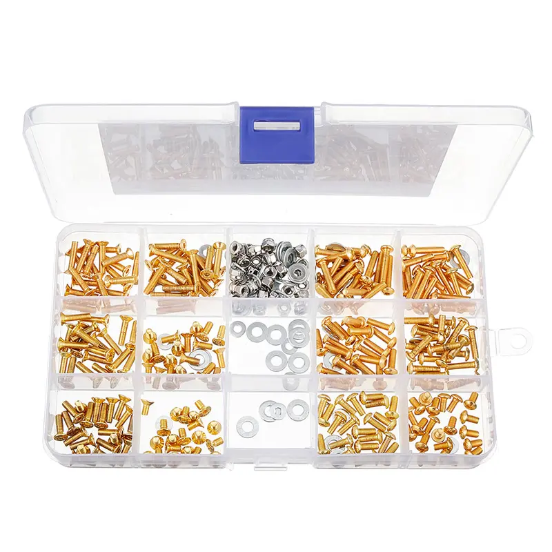 Universal Screw Set For 1/8 1/10 Hsp Axial Scx10 Rc Car Vehicle Models Parts 1