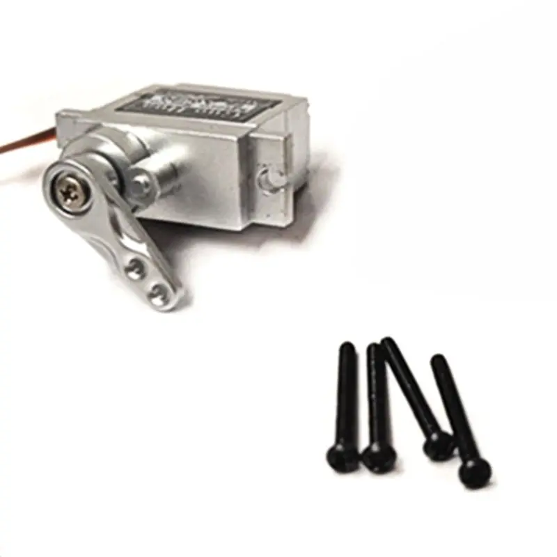 Upgrade Metal Gear Servo + Metal Arm For Mn D90 D91 Wpl B1 B14 B16 B24 C14 C24 B36 1:16 Truck 4Wd Rc Crawler 19Qf 1