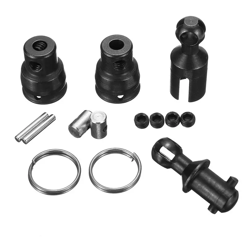 Upgrade Spare Part Metal Drive Rear Axle Shaft Set For Wpl 1/16 6Wd B16 Rc Truck 2