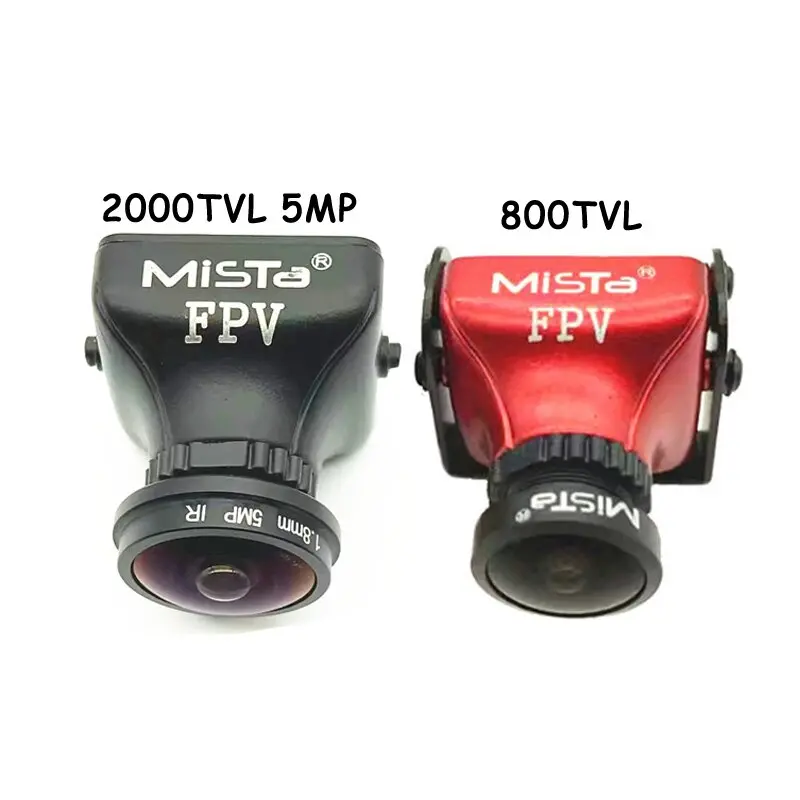 Upgraded Mista 800Tvl / 2000Tvl Ccd 2.1Mm Wide Angle Hd 1080P / 5Mp 16:9 Osd Fpv Camera Pal/Ntsc Switchable For Rc Model Drone 1