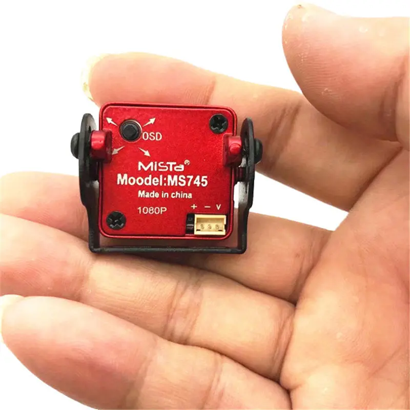 Upgraded Mista 800Tvl / 2000Tvl Ccd 2.1Mm Wide Angle Hd 1080P / 5Mp 16:9 Osd Fpv Camera Pal/Ntsc Switchable For Rc Model Drone 4
