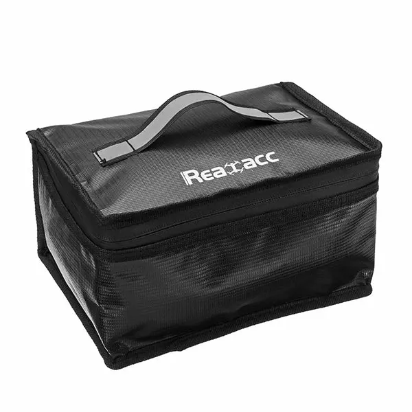 Upgraded Realacc Fireproof Waterproof Lipo Battery Safety Bag(220X155x115mm) With Luminous Handle 1