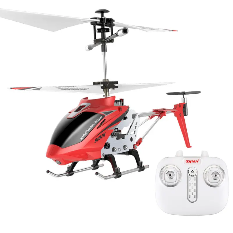 Upgraded Syma S107h 2.4G 3.5Ch Hover Altitude Hold Rc Helicopter With Gyro Rtf 1