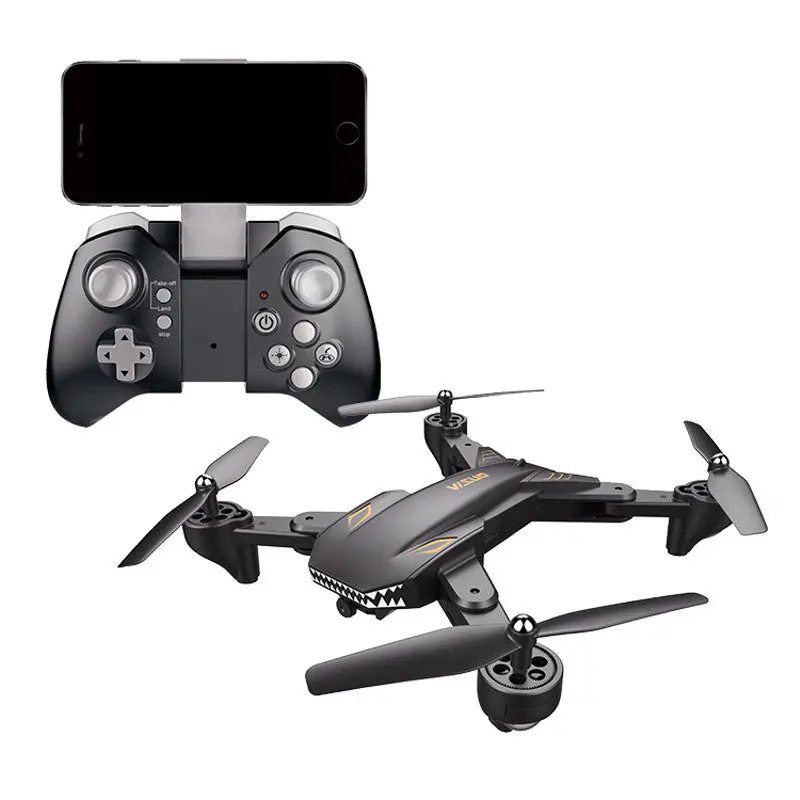 Upgraded Visuo Xs816 Wifi Fpv With Dual Lens 4K Hd Camera Optical Flow Positioning Rc Drone Quadcopter Rtf 1
