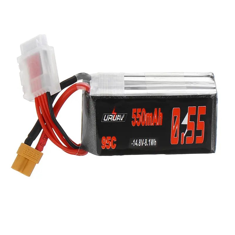 Uruav 18.5V 550Mah 95C 5S Lipo Battery Xt30 Plug For Rc Racing Drone 1