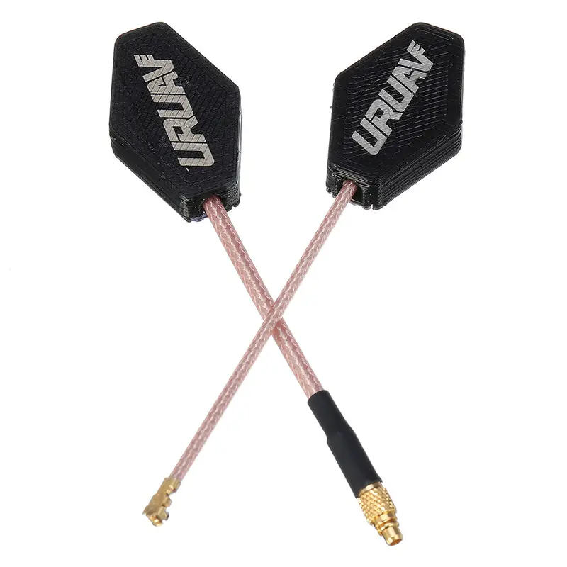 Uruav 5.8G 1.9Dbi Omni Circular Rhcp Fpv Antenna Omnidirectonal U.Fl/Mmcx 85Mm For Rc Drone 1