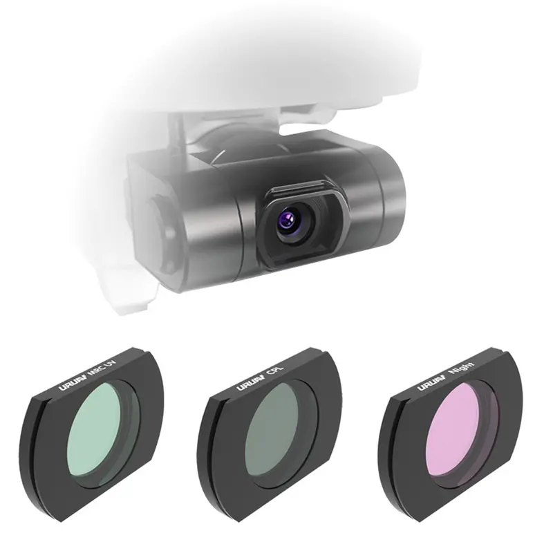 Uruav Camera Lens Filter Uv/Cpl/Nd4/Nd8/Nd16/Nd32/Night/Nd16pl Combo Set For Hubsan Zino H117s/Zino Pro Rc Drone 1