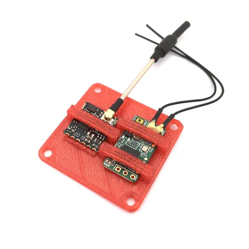 Uruav Fpv Transmitter Receiver Mount For Eachine Nano Vtx / Tbs Unify Pro Nano Vtx / Frsky Xm Receiver 1