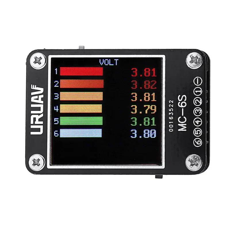 Uruav Mc-6S 1-6S Lipo Battery Voltage Checker Receiver Signal Tester 1