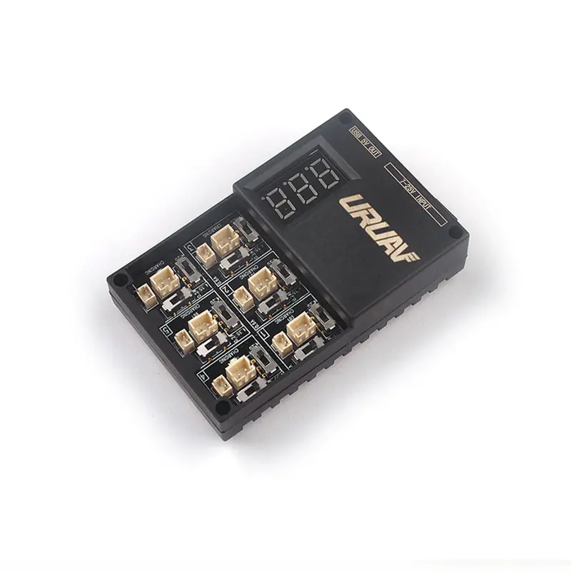 Uruav Ur65 Fpv Racing Drone Spare Part 1S06 6 Way Lipo/Lihv Battery Charger 1