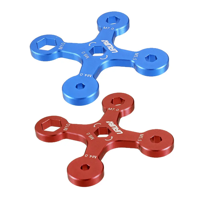 Uruav Urt1 5 In 1 Multifunctional M4/M5.5/M7/M8/M10 Screw Nut Wrench Driver For Rc Models 1