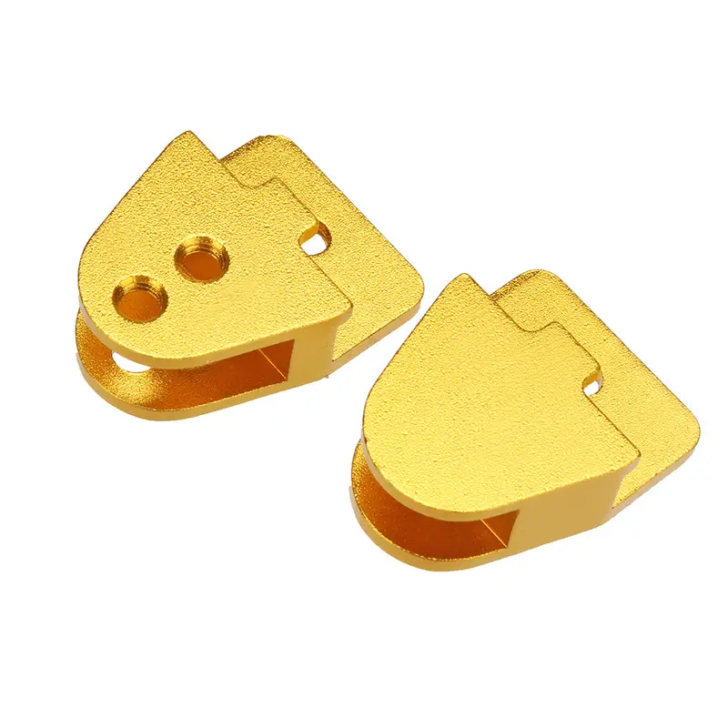 Uruav Wpl 2Pcs Metal Earring For Wpl B14 B24 B24 1/16 Rc Car Parts Gold 1