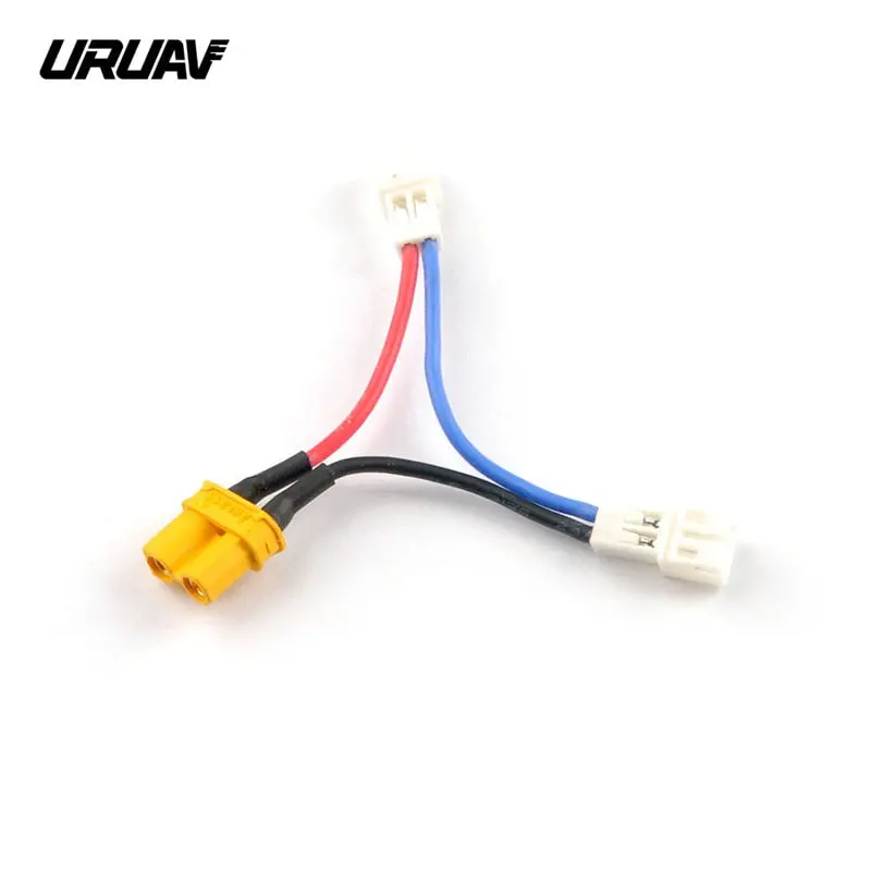 Uruav Xt30 To Ph2.0 1Sx2 Plug Cable Wire Connector For Ur85/Ur85hd Whoop Fpv Racing Drone Multicopter Parts Accessories 1