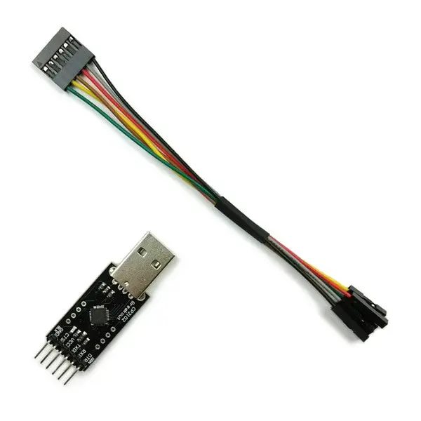 Usb To Ttl Converter Module For Ft232 Ftdi Mwc Multiwii  With 6P Dupont Line 1