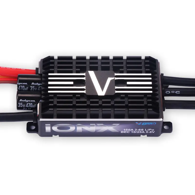 V-Good Ionx 32 Bit 150A 2-6S Brushless Esc For Rc Model With 8V 20A Bec 1