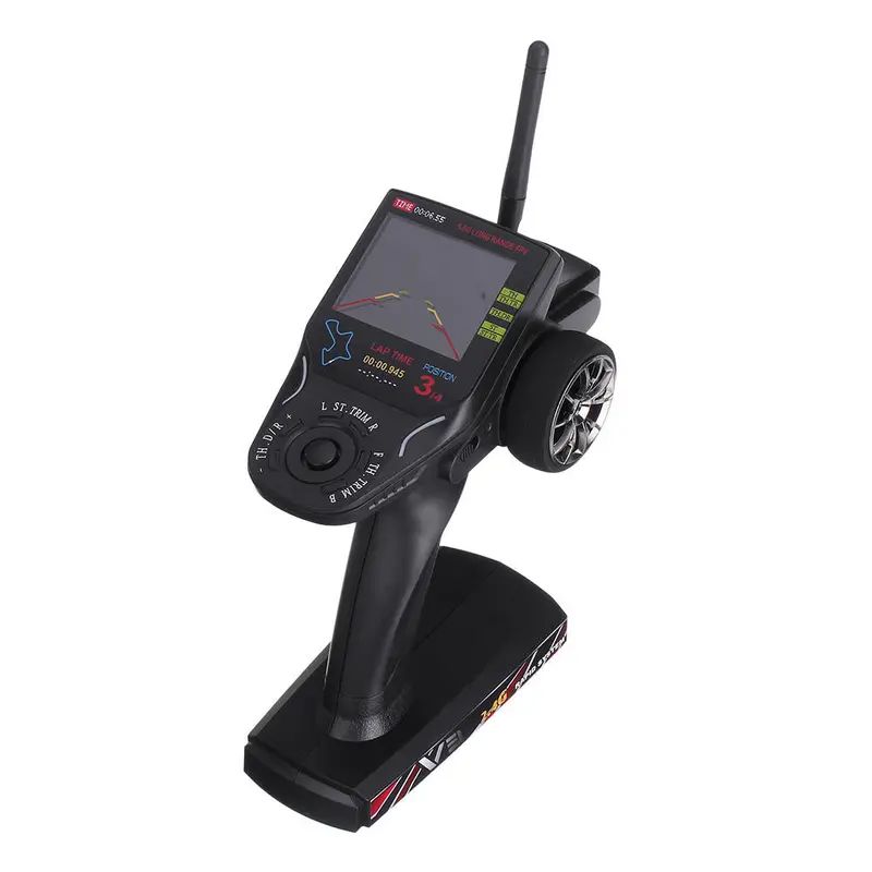 V3 5.8G Lcd Screen Transfer Image Fpv System For Rc Car Parts Boat Hd 2 Channel Radio 1