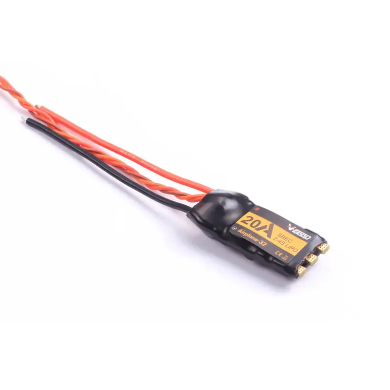 Vgood 20A 2-4S 32-Bit Brushless Esc With 4A Sbec For Fixed Wing Rc Airplane 1