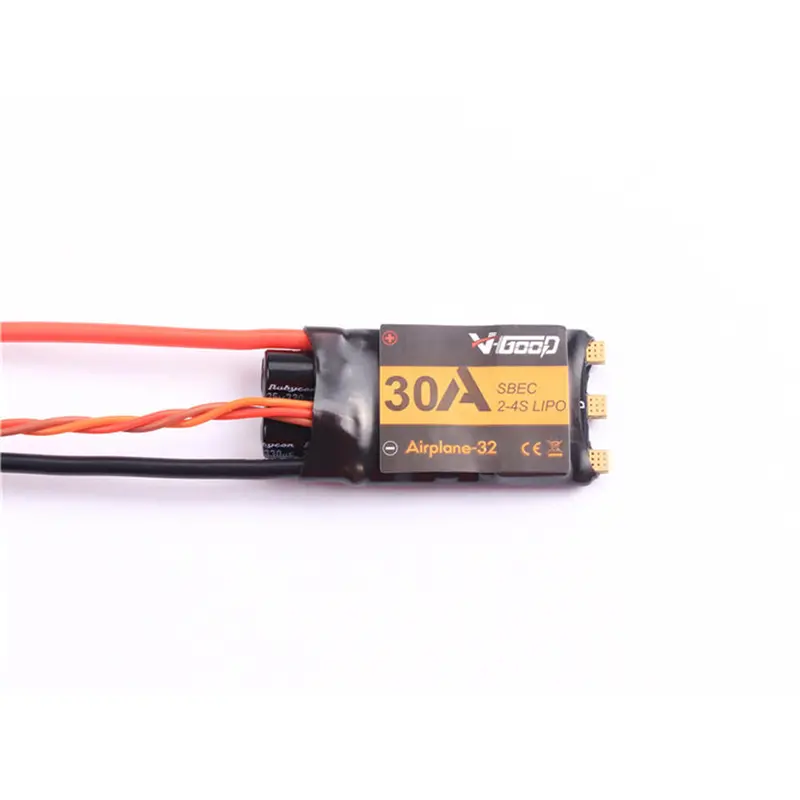 Vgood 30A 2-4S 32-Bit Brushless Esc With 4A Sbec For Fixed Wing Rc Airplane 1