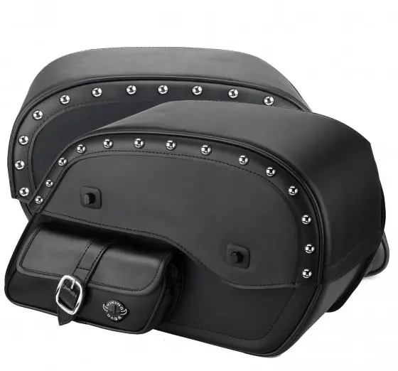 Viking Alforjas Para Moto Piel Sintetica Alta Calidad 1