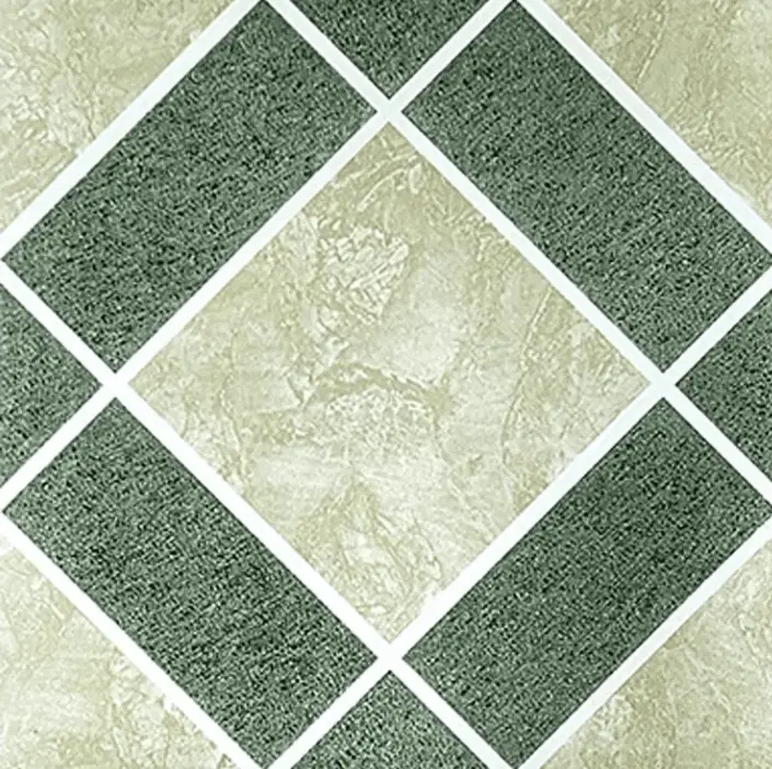 Vinyl Floor Self Adhesive Kld0401 12"X12" 30Pcs 1