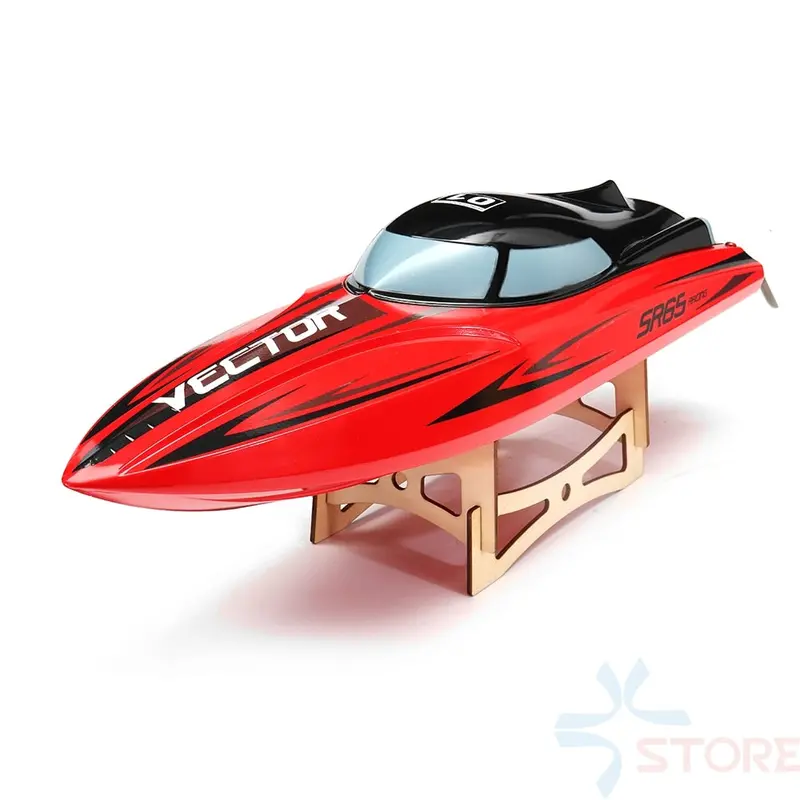 Volantex 792-5 Vector Sr65 65Cm 55Km/H Brushless High Speed Rc Boat With Water Cooling System - Red 1