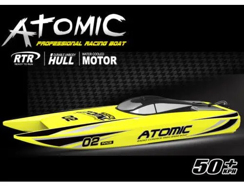 Volantex Abs Hull Atomic Rc Rtr Model Boat W/ Brushless Motor Servos Esc Baterry Thzh0091 1