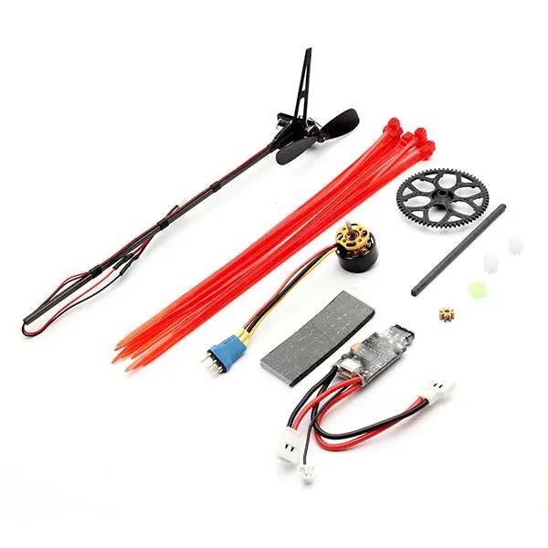 Walkera Mini Cp Super Cp Helicopter Black Gold M5 Upgrade Brushless Kit Set Kv12000 Motor 1