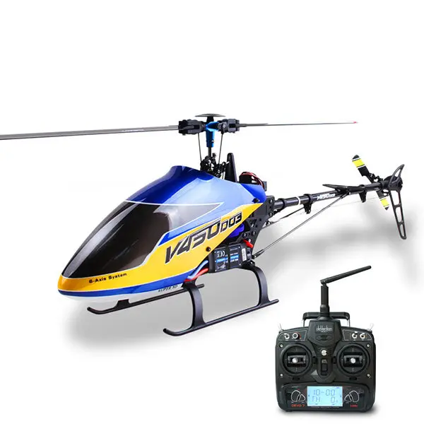 Walkera V450d03 Generation Ii 2.4G 6Ch 6-Axis Gyro Brushless Rc Helicopter Rtf With Devo 7 1