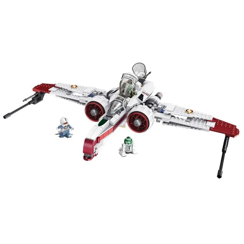Wars R4 P44 Arc 170 Starfighter Assemble Clone Pilot Captain Jag Kit Fisto Building Blocks Children Gift Toys With Legoed 35004 1