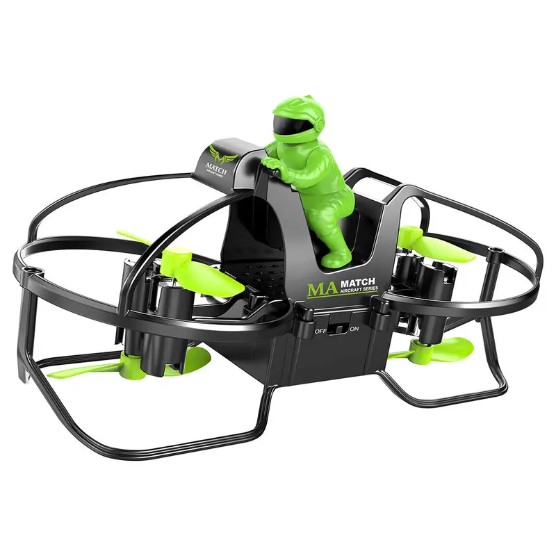 Watch Gravity Sensing Rc Motorcycle Aircraft Four-Axis Fixed-Height Motorcycle Aircraft Gift Toy 1