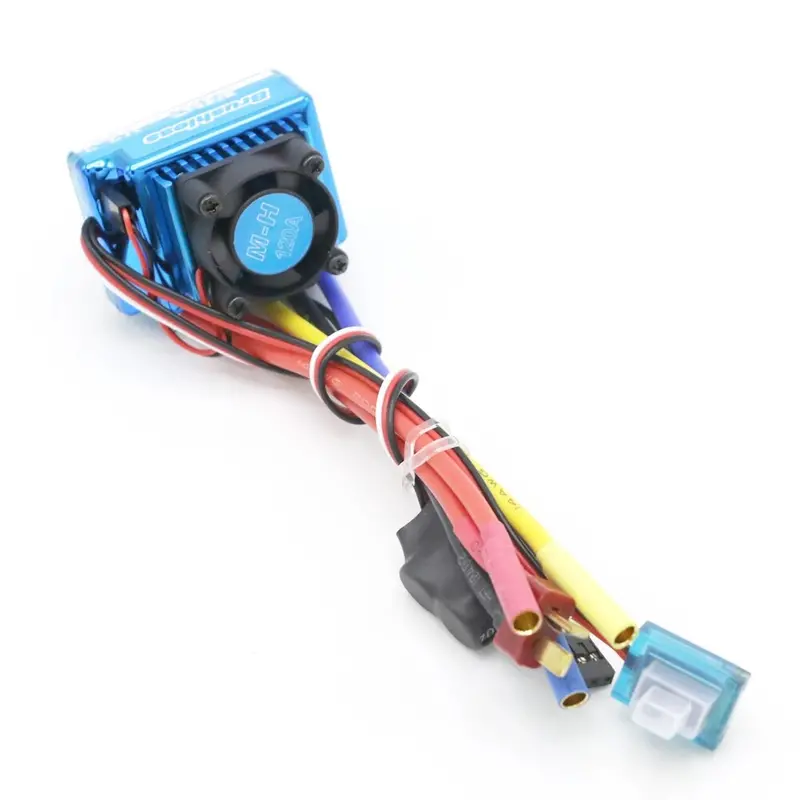 Waterproof 45A/60A/80A/120A Brushless Esc Electric Speed Controller For 1/8 1/10 1/12 Rc Car Crawler Rc Boat Part 2