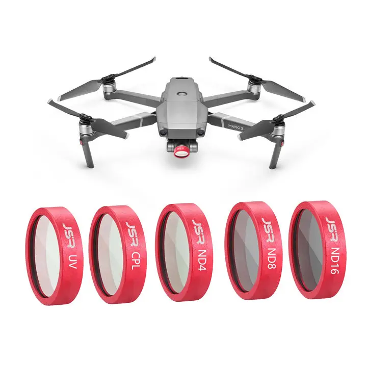 Waterproof Camera Lens Filter Combo Sets Uv Cpl Nd4 Nd8 Nd16 Nd32 Star For Dji Mavic 2 Zoom Drone 1