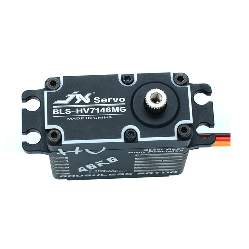Waterproof Jx Bls-Hv7146mg Servo 46Kg Brushless Standard 8.4V Precision Steel Gear Alum For 1/5 Rc Car Truck Helicopter Robot 1