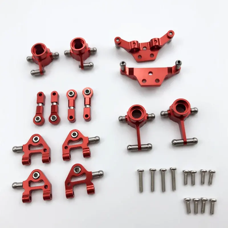 Weili 1: 28 Mosquito Car Remote Control Car Upgrade Accessories K989 Metal Shock Absorbers The Plate Front And Back Diverter Cup 1